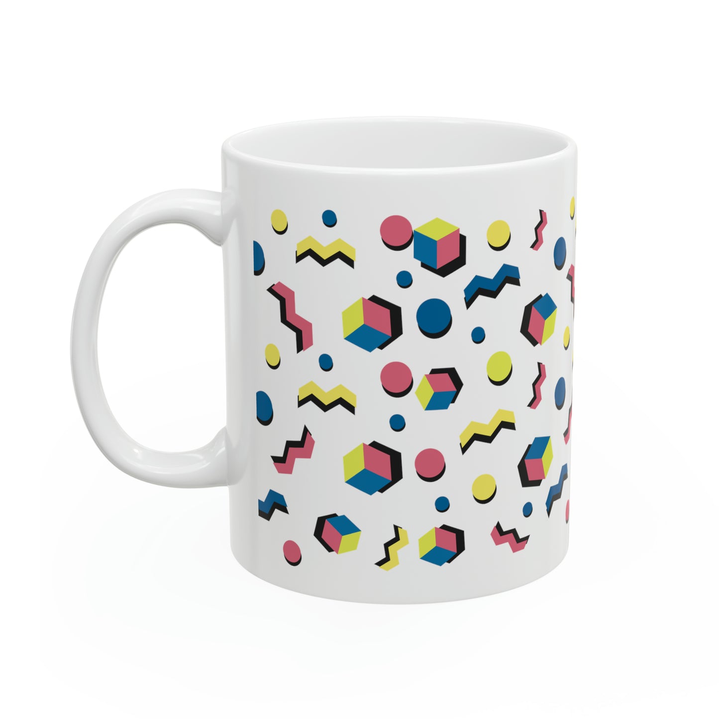 Patterned Ceramic Mug, 11oz