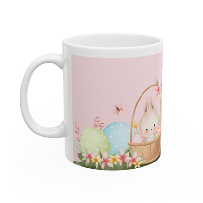 Customized Ceramic Coffee Mug - Easter Edition, 11oz