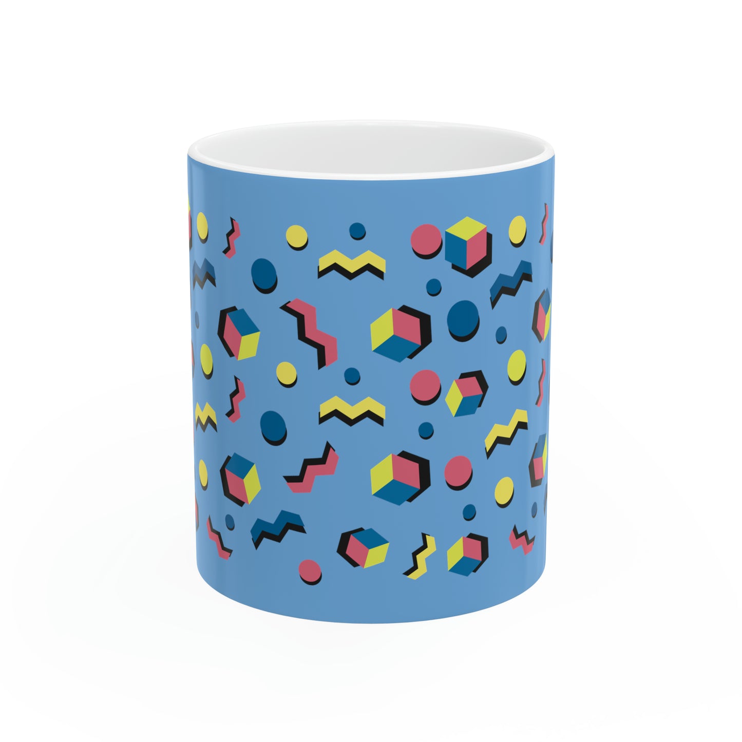 Patterned Ceramic Mug, 11oz