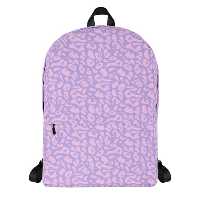 Wild Elegance: Leopard Print Allover Backpack