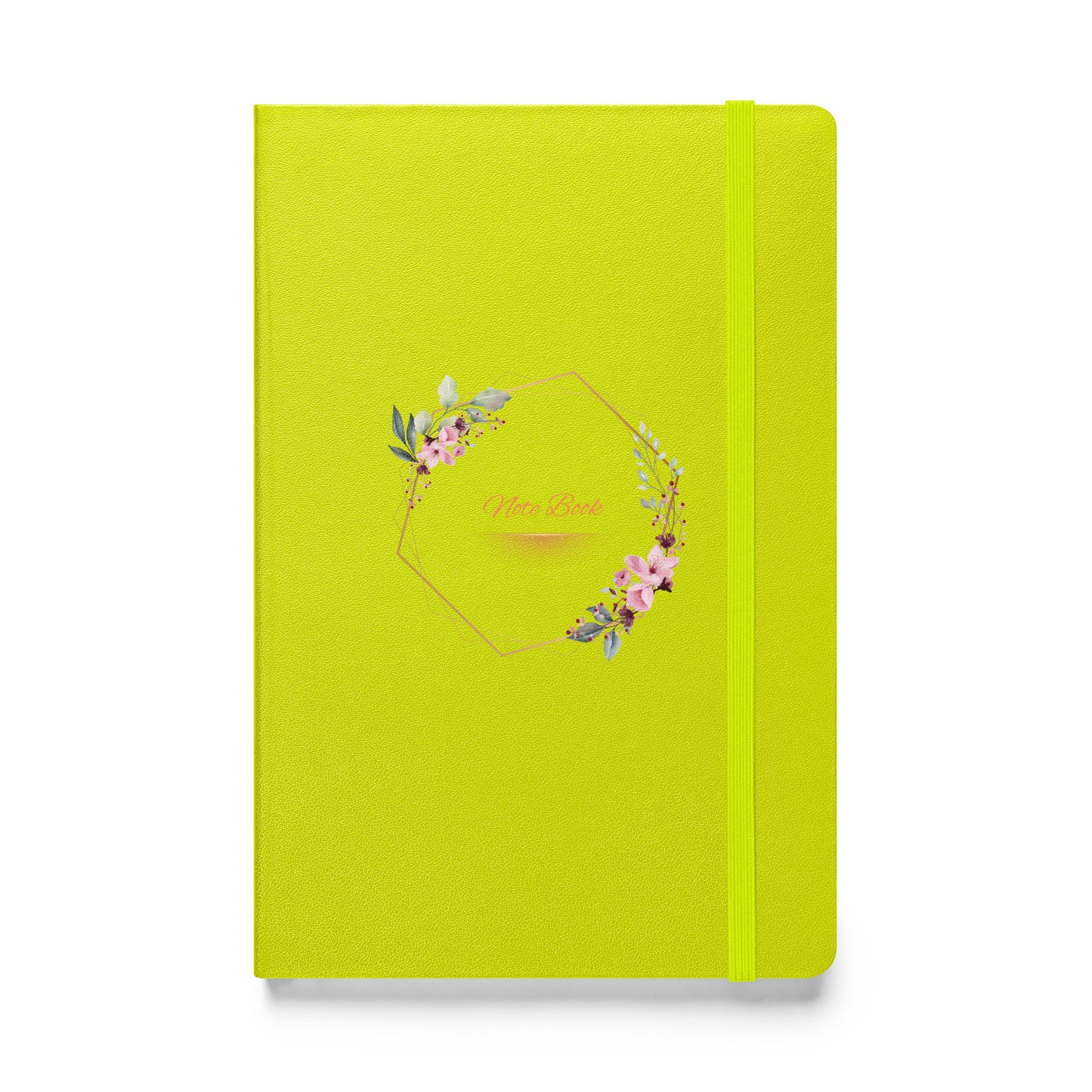 Hardcover bound notebook