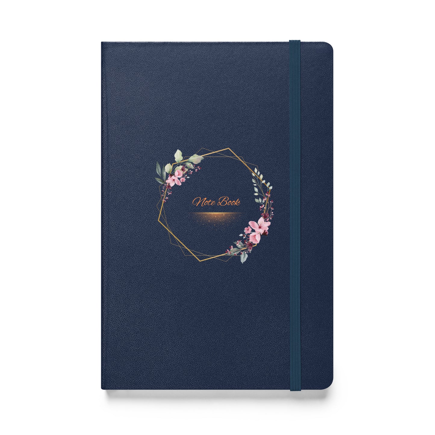 Hardcover bound notebook