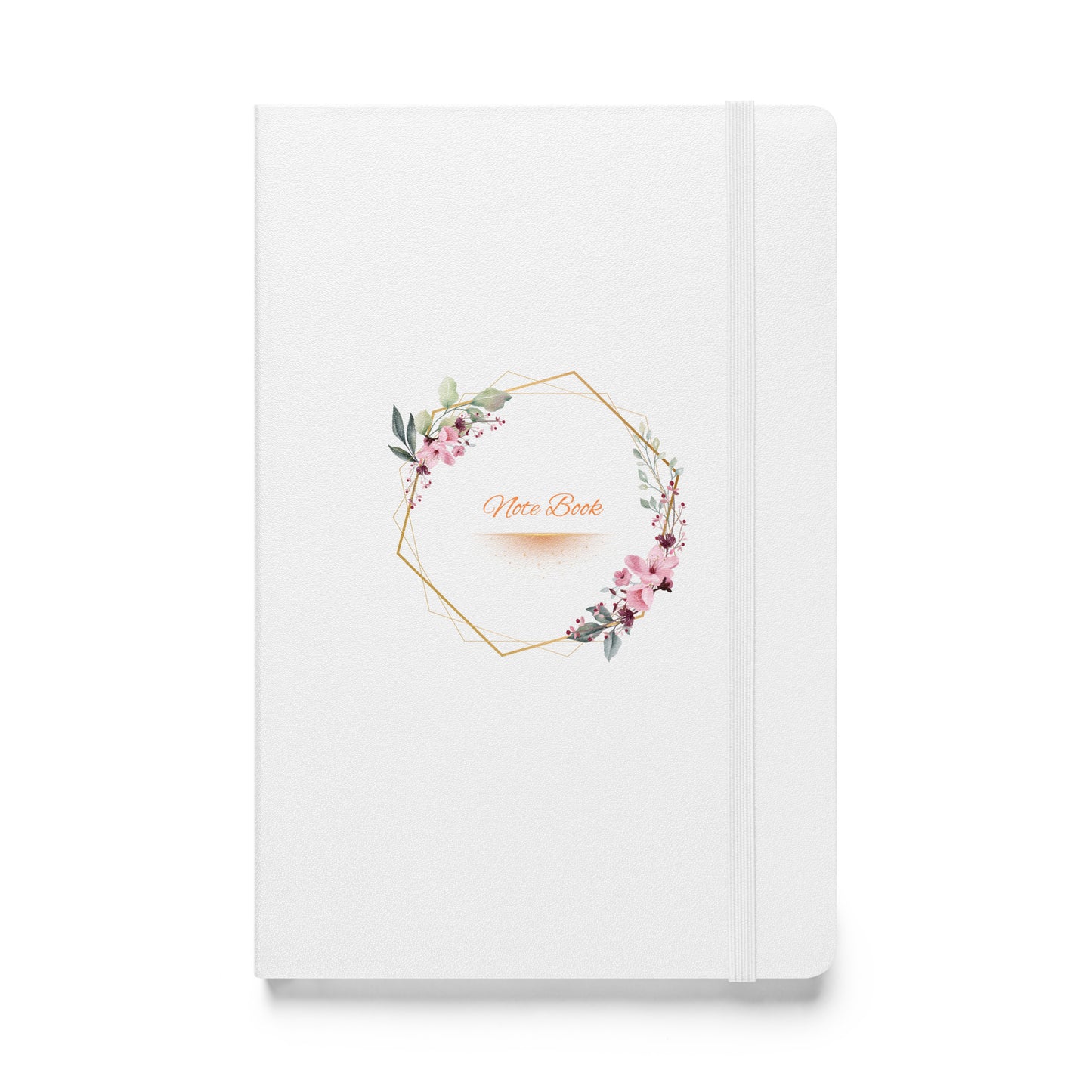 Hardcover bound notebook