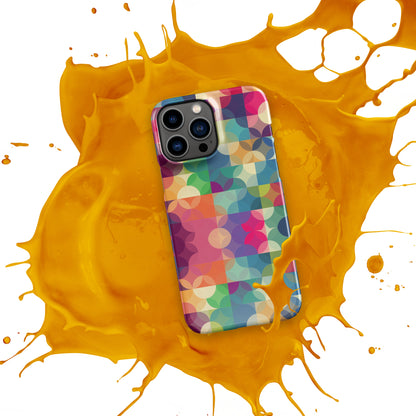 AbstractElegance Phone case Compatible and fits on iPhone 13 Pro Max (Multicolor)