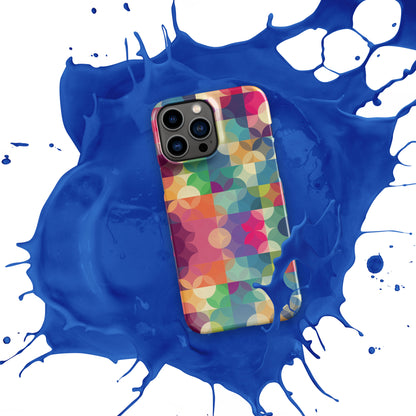 AbstractElegance Phone case Compatible and fits on iPhone 13 Pro Max (Multicolor)