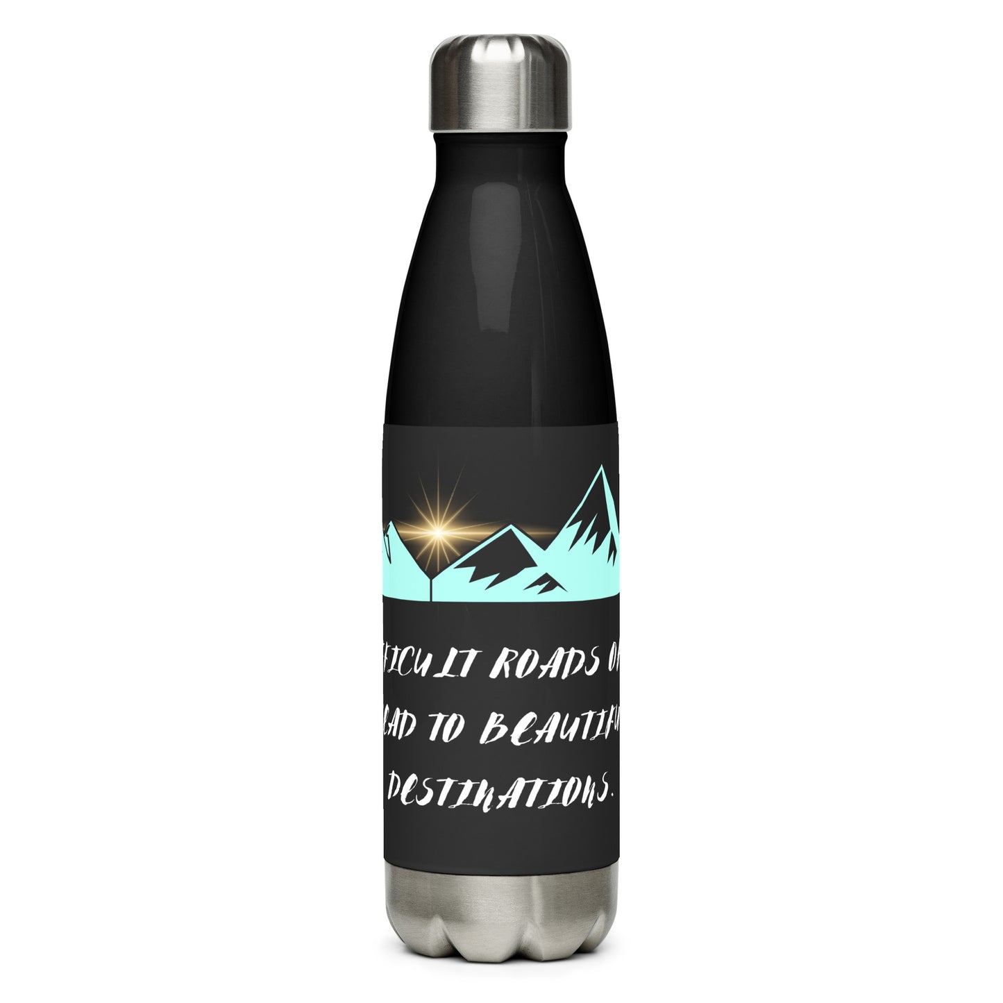 Stainless steel water bottle