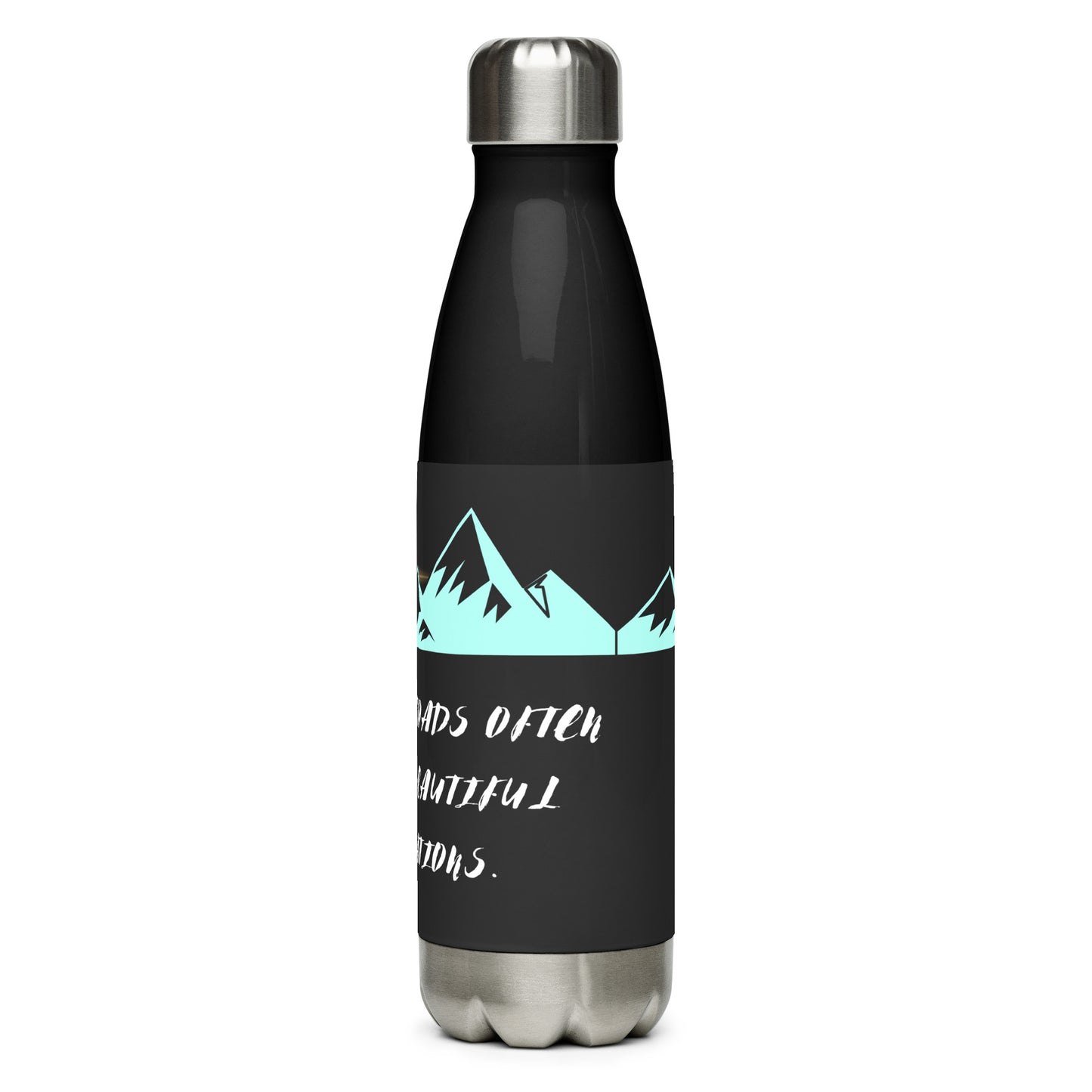 Stainless steel water bottle