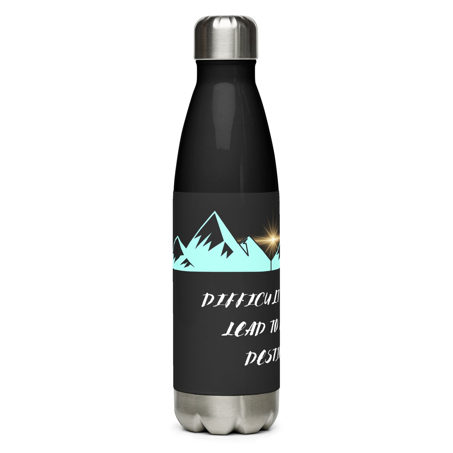 Stainless steel water bottle