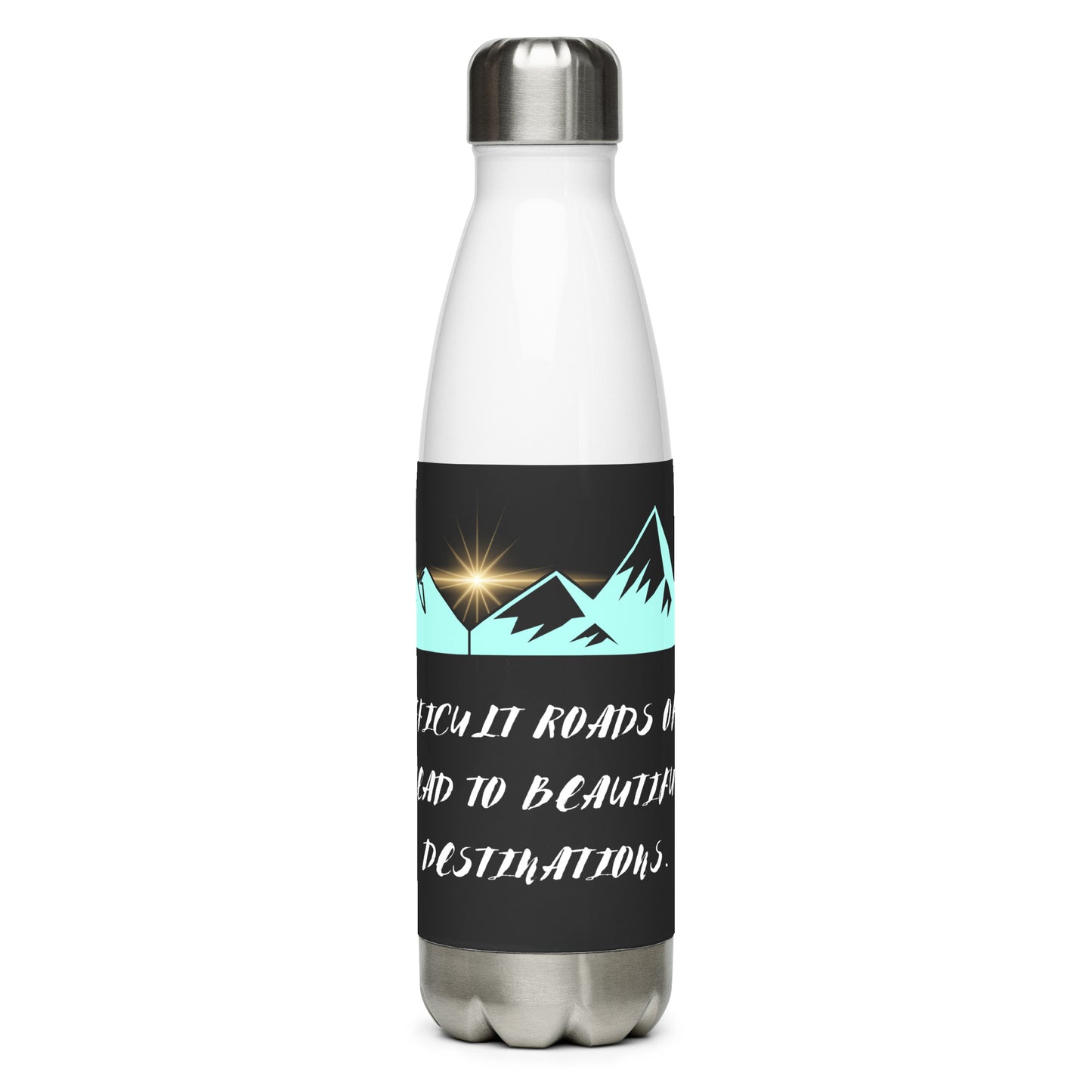 Stainless steel water bottle