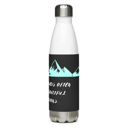 Stainless steel water bottle