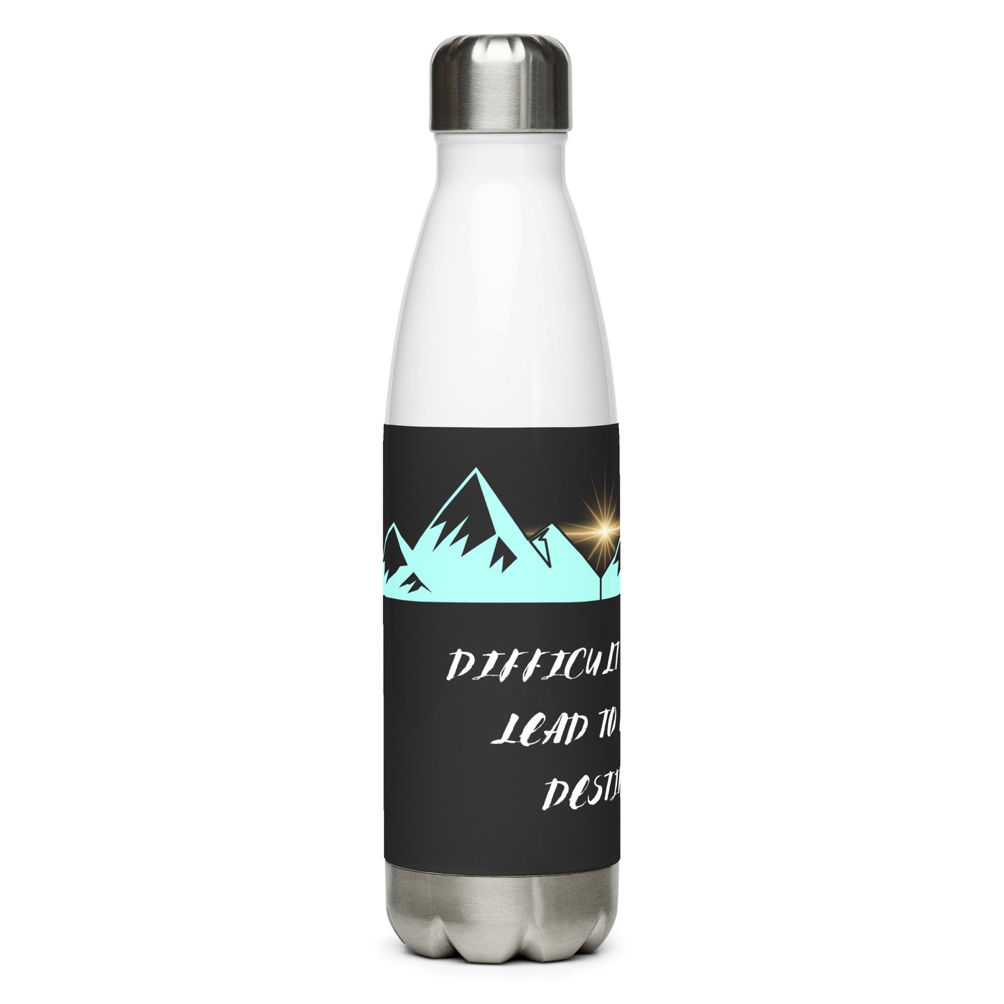 Stainless steel water bottle