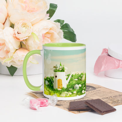 Easter Theme Mug with Color Inside