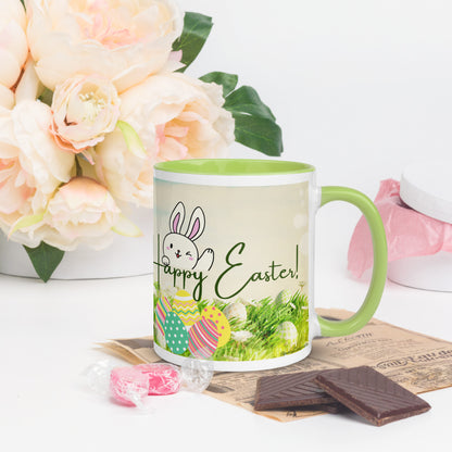 Easter Theme Mug with Color Inside